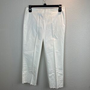 NWT Jones New York Signature White Pants Size 10